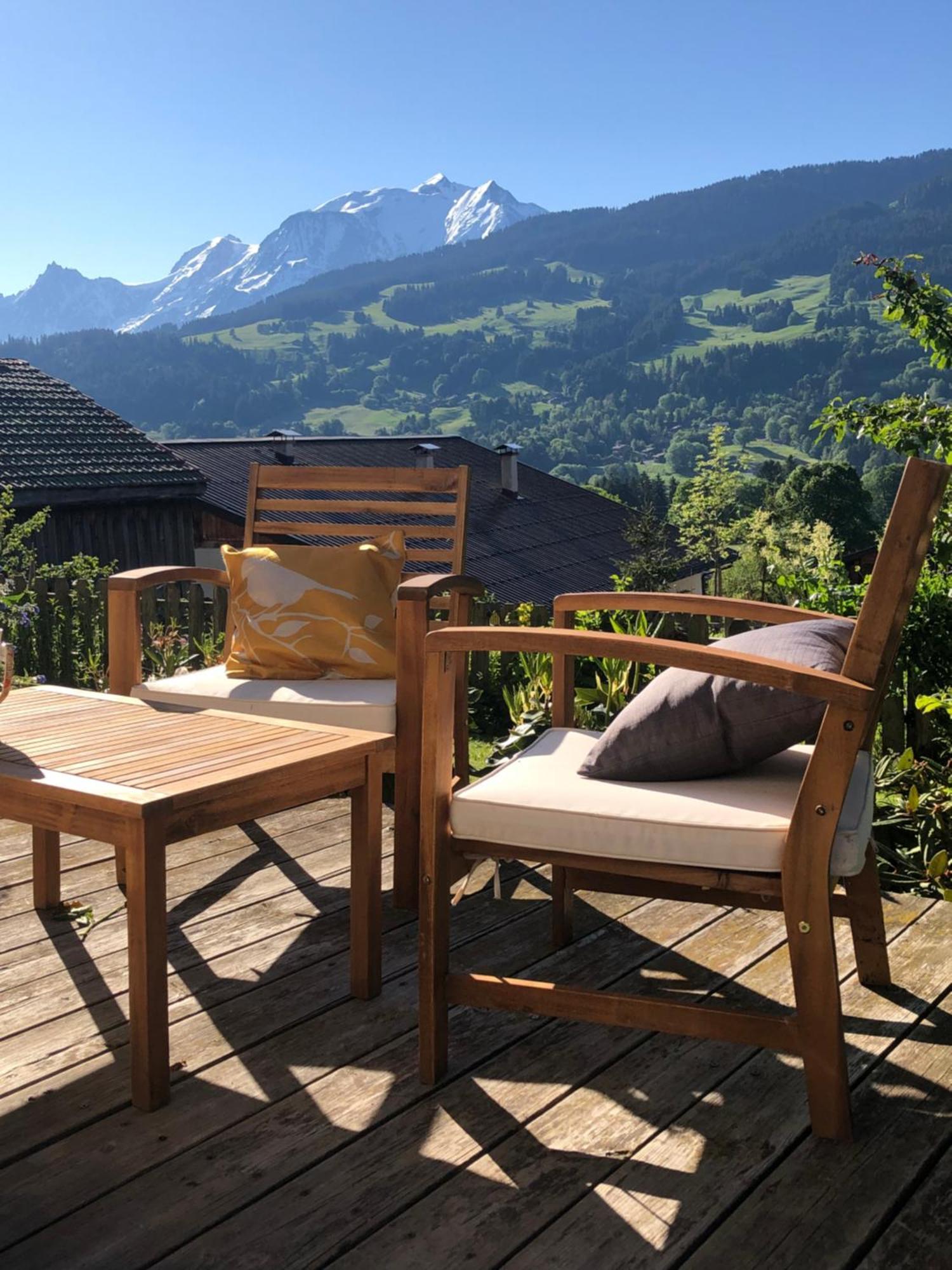 Chalet A Megeve-Vauvray - Grands Appartements , Vue Mont Blanc Demi-Quartier Екстериор снимка