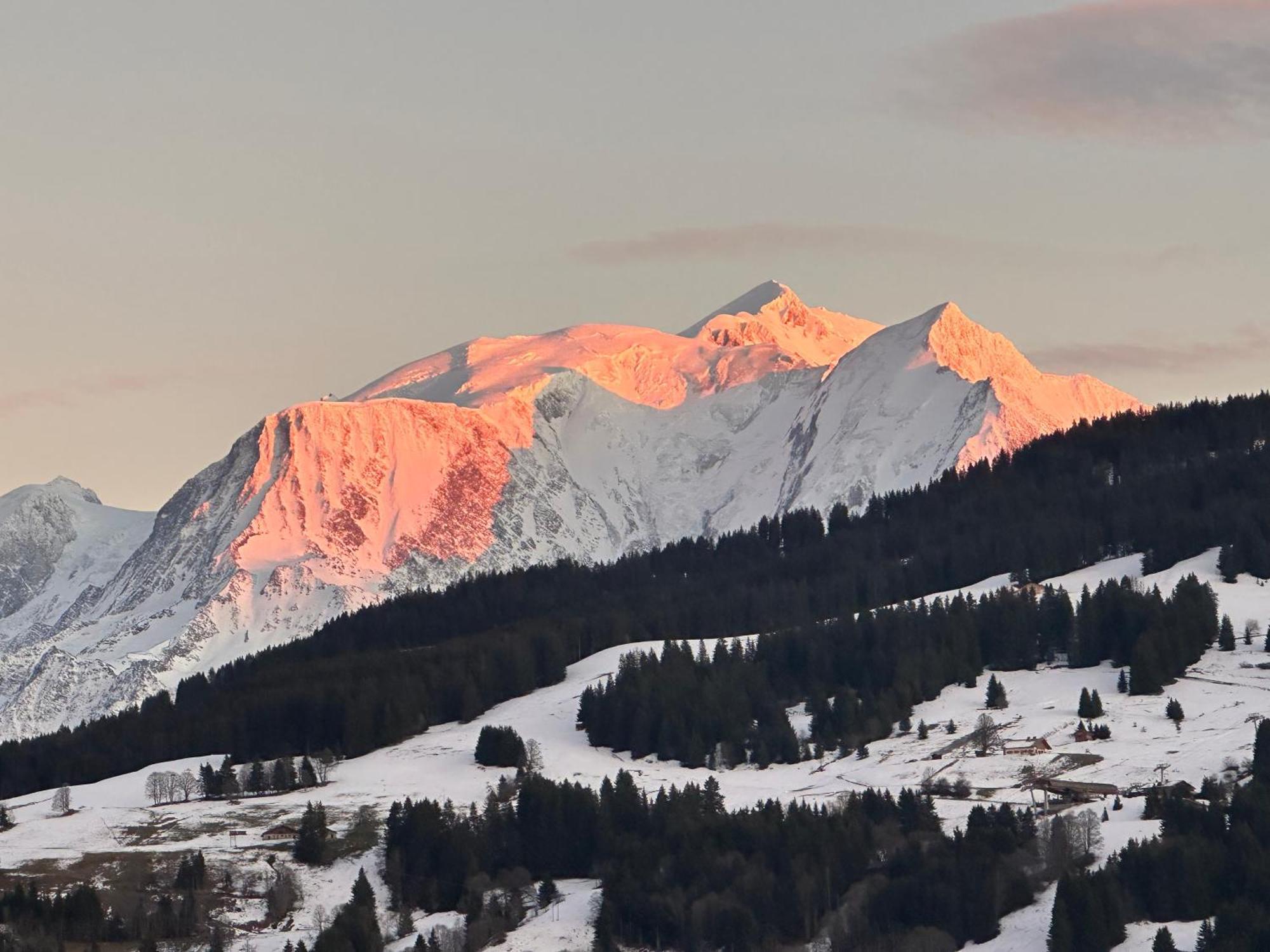 Chalet A Megeve-Vauvray - Grands Appartements , Vue Mont Blanc Demi-Quartier Екстериор снимка